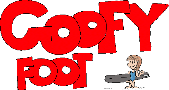 Goofy foot